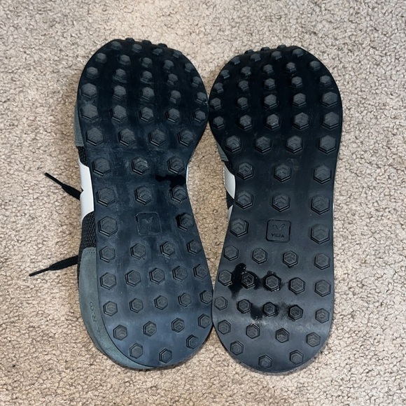 Veja Rio Branco Alveo Mesh‎ Suede Leather Sneakers Black White Oxford Gray 12 - Picture 7 of 8